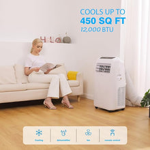 Portable Air Conditioning Unit, 12,000 BTU SereneLife 3-in-1