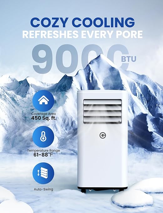 Air Conditioning Unit Portable Air Conditioner 9000 BTU