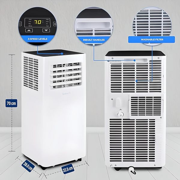 Portable Air Conditioning Unit, 9,000 BTU