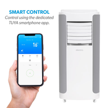 electriQ 12000 BTU Smart Portable Air Conditioner with Heat Pump